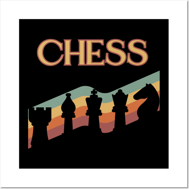 Chess Wall Art by William Faria